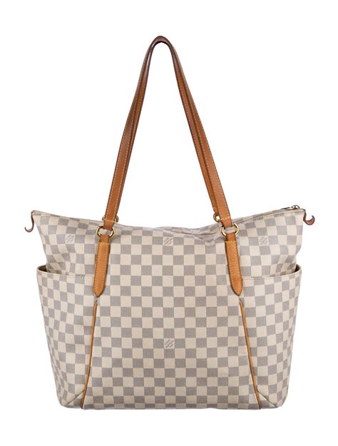 louis vuitton damier azur canvas totally mm|louis vuitton neverfull mm bag.